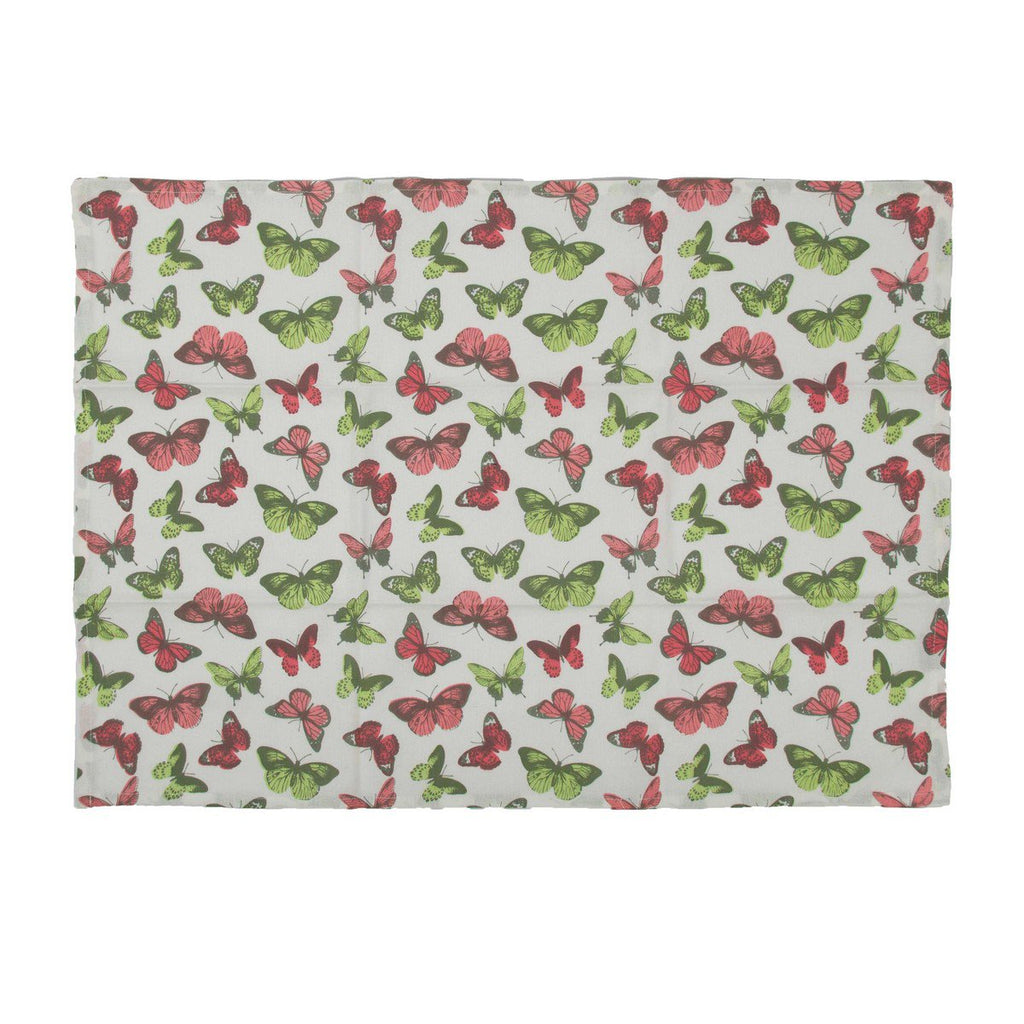 Teatowel Butterfly Set van 3 St 50x70