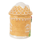 Voorraadpot Deksel Gingerbread house Ø 13x17 cm Bruin Keramiek