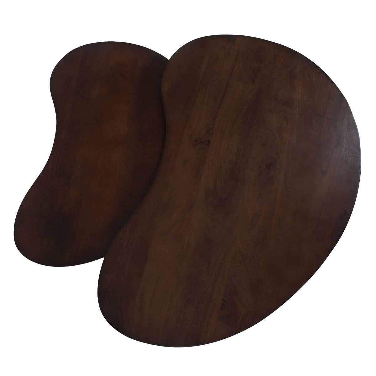 Salontafel Ludo Bruin - Organisch - Set van 2