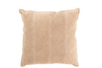 J-Line Kussen Strepen Katoen/Polyester Beige
