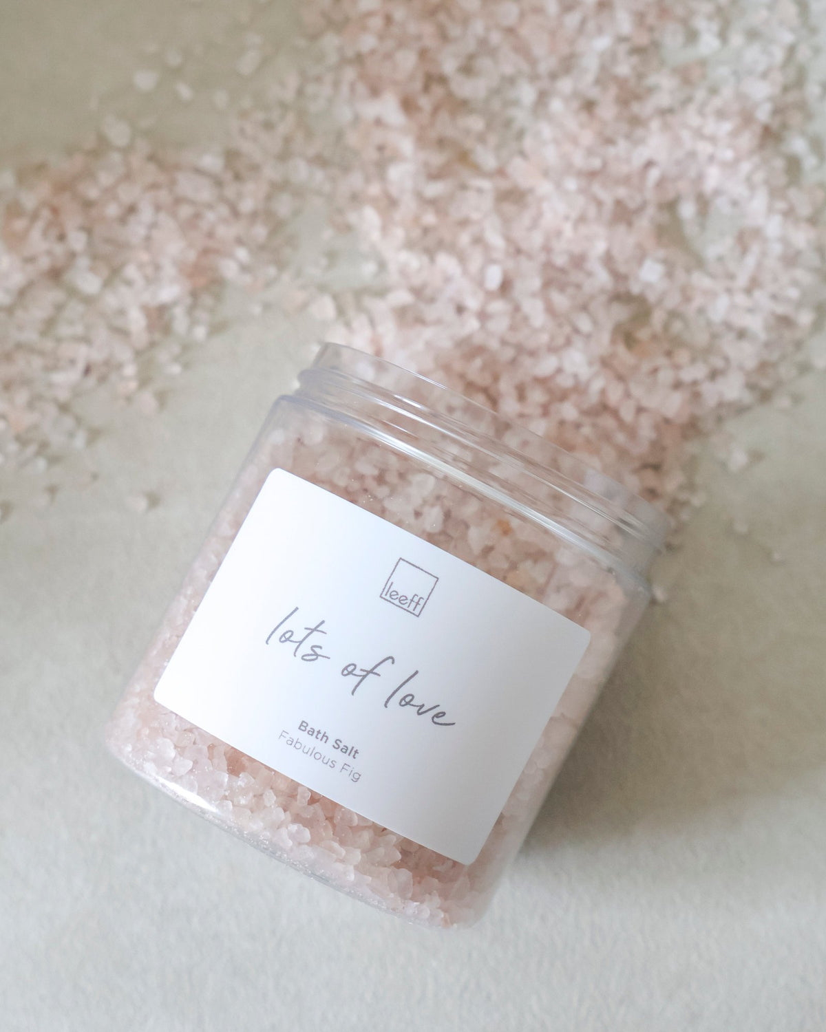 Leeff Bath salt Fabulous Fig - Lots of love