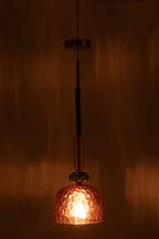 J-Line Plafondlamp Fiona Glas Mix