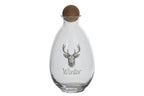 J-Line kan hert - glas - wit/naturel