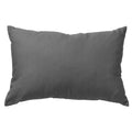 Dutch Decor Santorini - Buitenkussen 40x60 cm - waterafstotende en UV -resistent - Charcoal Gray - Anthracit
