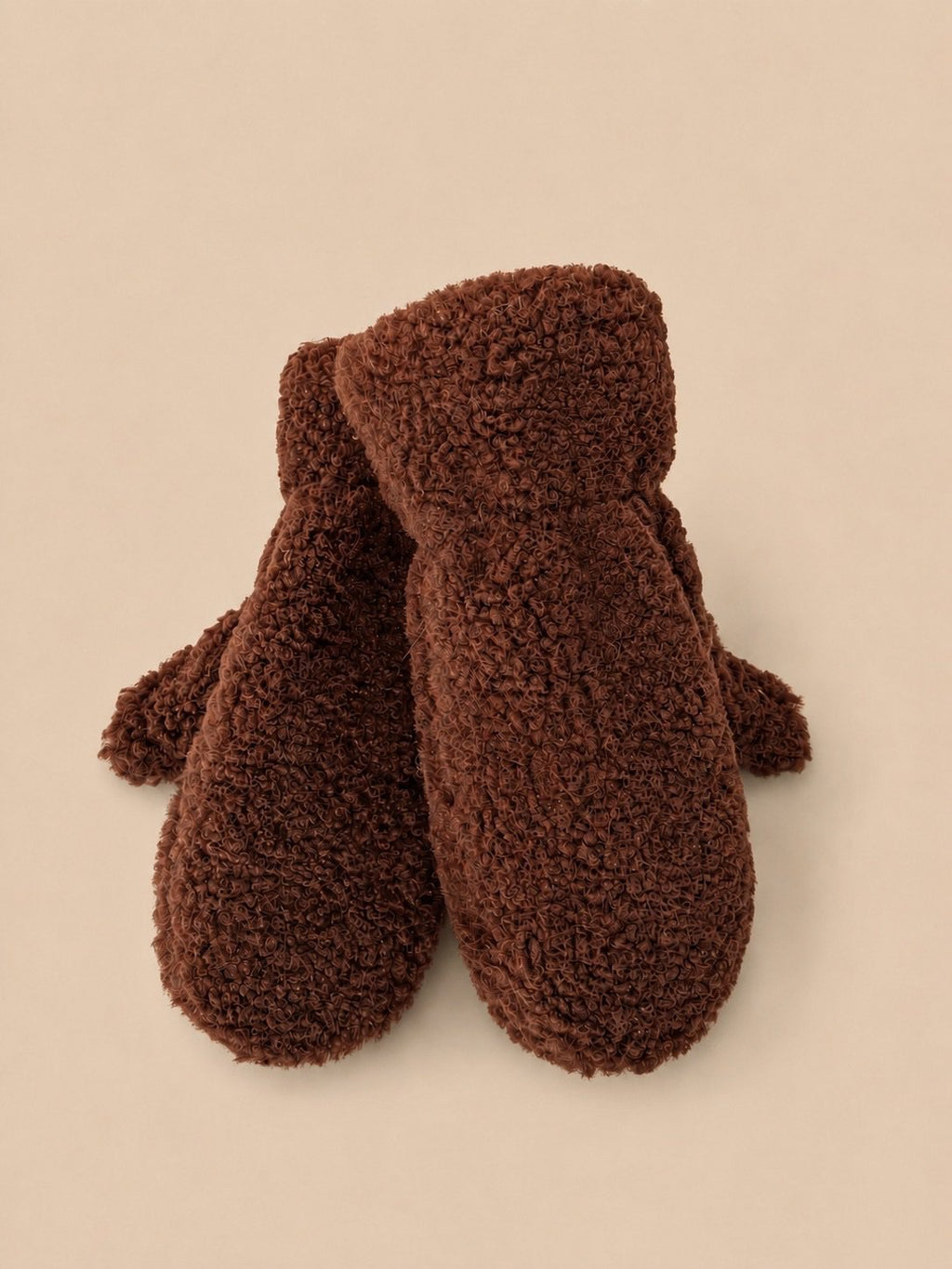 Zachte teddyhandschoenen