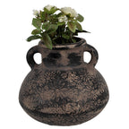 Bloempot Ø 15x13 cm Grijs Keramiek