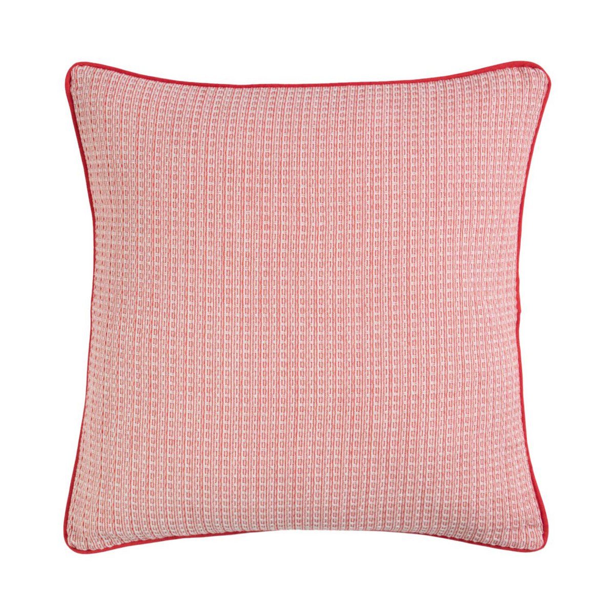Hyacinth Kussen wafel rood 45x45cm