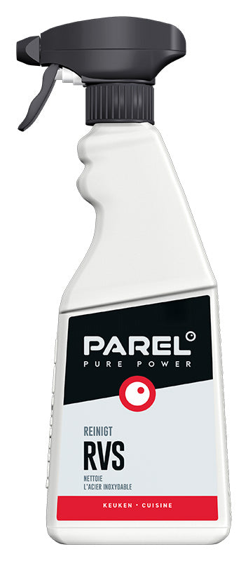 Parel Pure Power Reinigt RVS Spray 500 ml – EAN 8711418444103