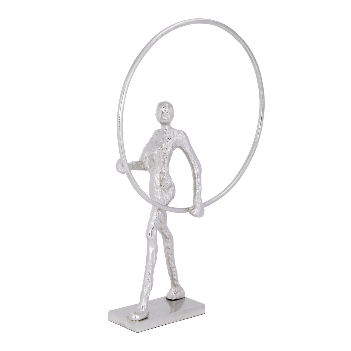 Ornament Zadiwin Zilver 34x9x54 cm