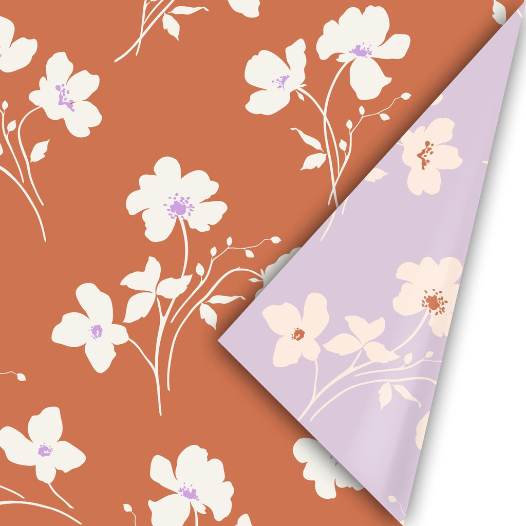 Classic Flowers '26 - Rollen cadeaupapier - 10 stuks