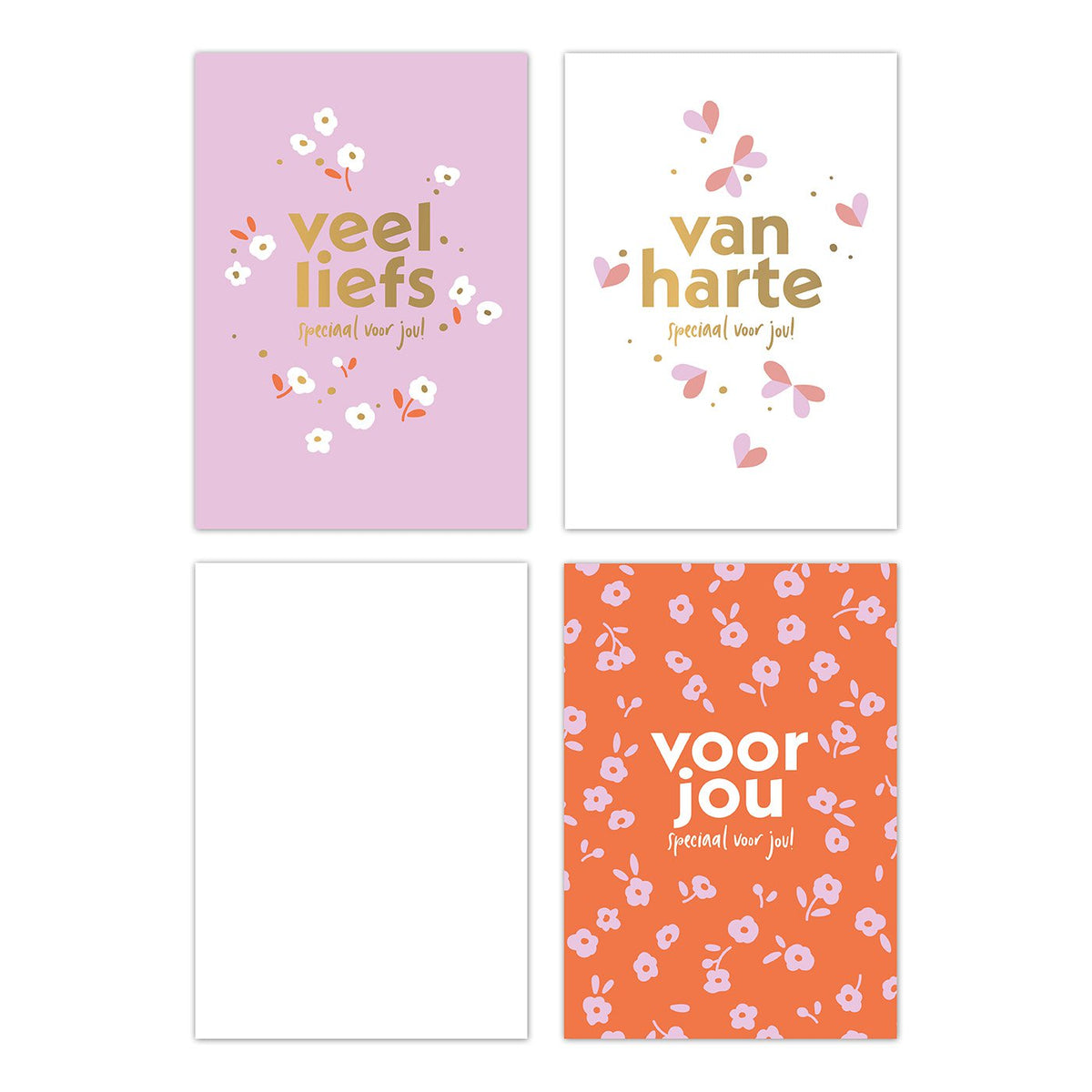 Zomer '26 minikaartjes - Mix 30 stuks