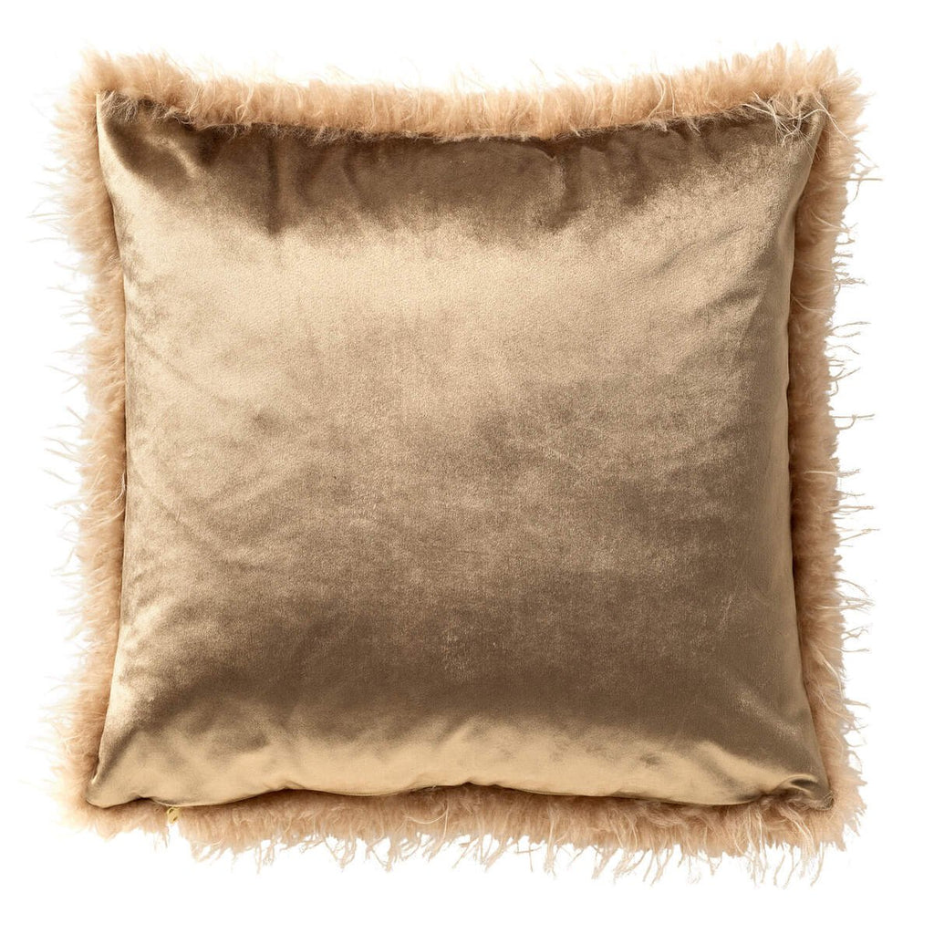Nederlands decor Dano - Cushion 45x45 cm - Whitecap Gray - Beige