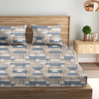 Laken | 180TC katoen, elastisch getailleerd | Kingsize, 198 cm x 182 cm, set van 3 stuks