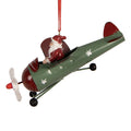 Kersthanger Kerstman 13x11x5 cm Rood Kunststof