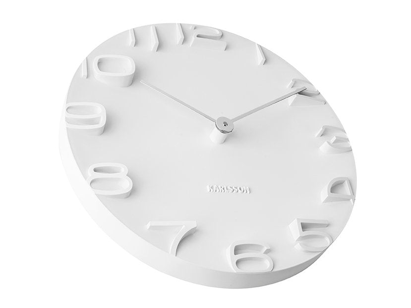 Wandklok aan de rand
