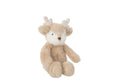 J-Line knuffel Rendier - polyester - beige - small