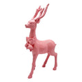 Decoratie Beeld Hert Roze Kunststof