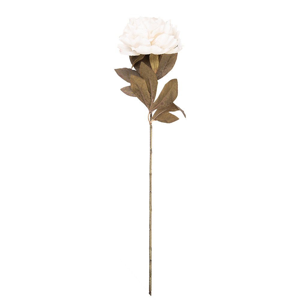 Kunstbloem 70 cm Wit Kunststof