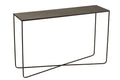 J-Line Console Rechthoek Kruis Frame Metaal Zwart