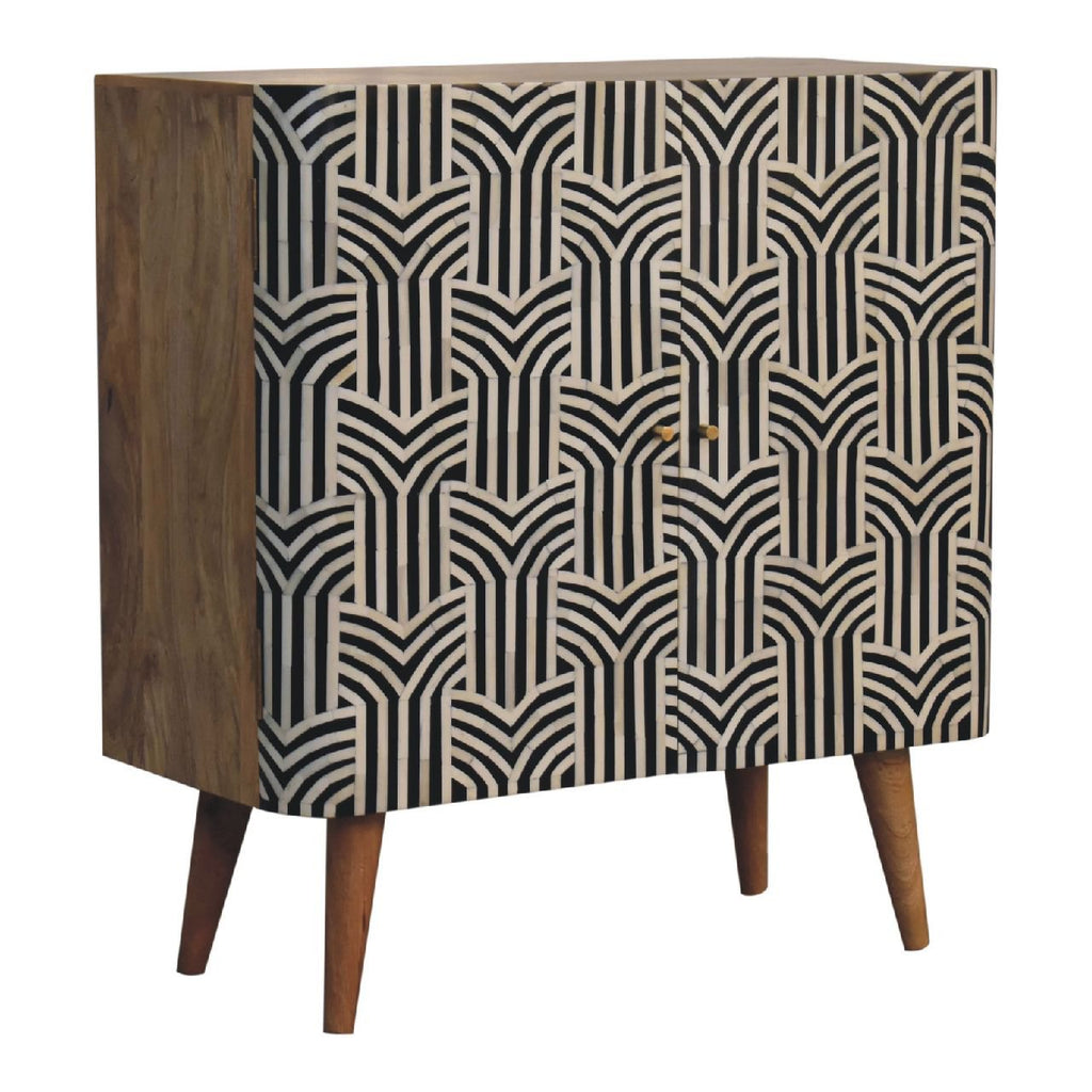 Massief houten Edessa buffet met beeninleg