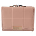 Portemonnee 10x8 cm Roze Kunstleer