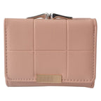 Portemonnee 10x8 cm Roze Kunstleer