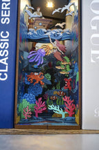 Tonecheer, DIY Book Nook, The Little Mermaid Bookend, TQ112, 18,2x8x24,5cm