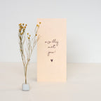 Little Box Dried Flower "O zo blij met jou"