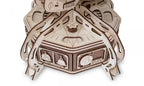 Eco Wood Art (EWA) 3D Mechanische Puzzel, Globe Bruin, 389, 32,x32x50,5cm