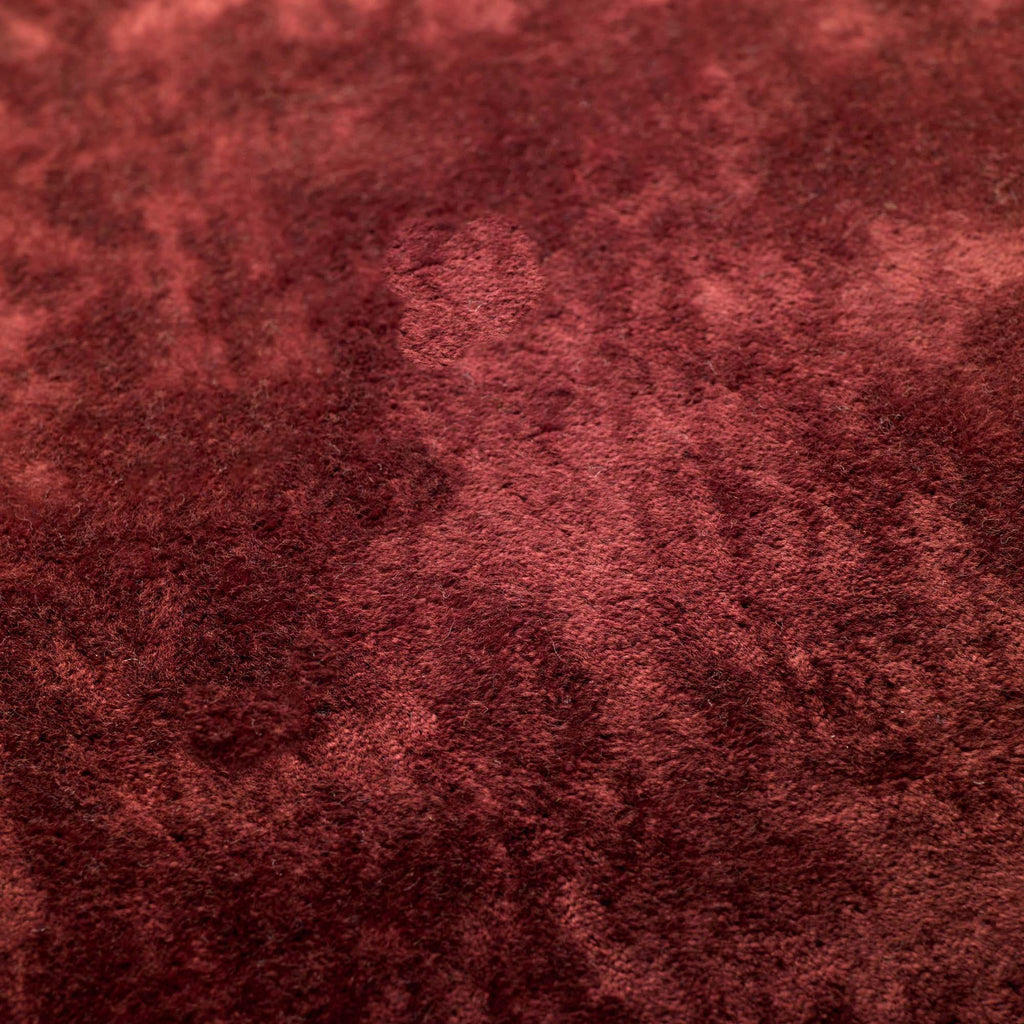 Chloe | Kussen | 50x50 cm Merlot | Rood | Hoii | Met luxe binnenkussen