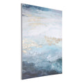 Schilderij Alaminos Blauw 90x120 cm
