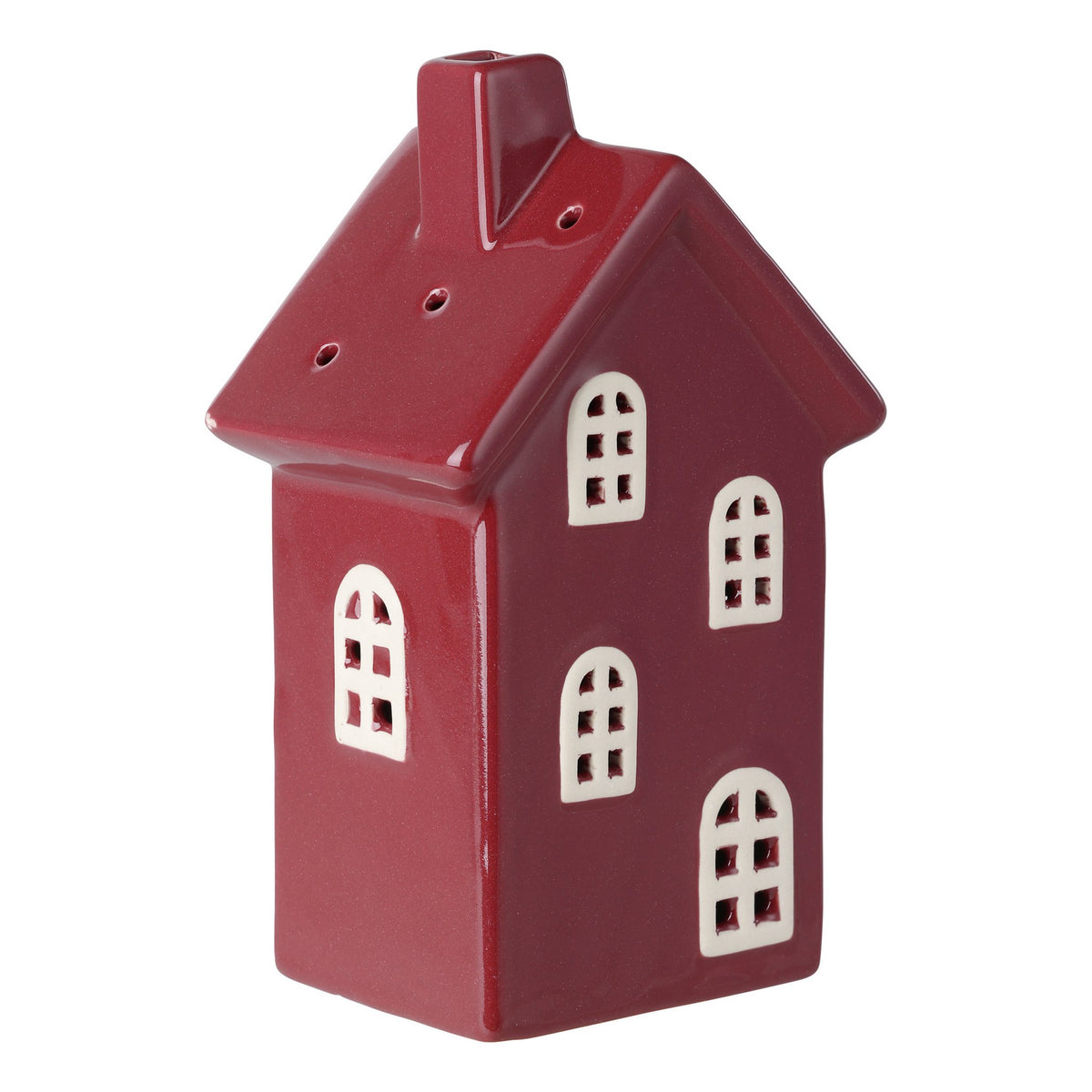 Ornament Catacol Rood 10x7x16 cm