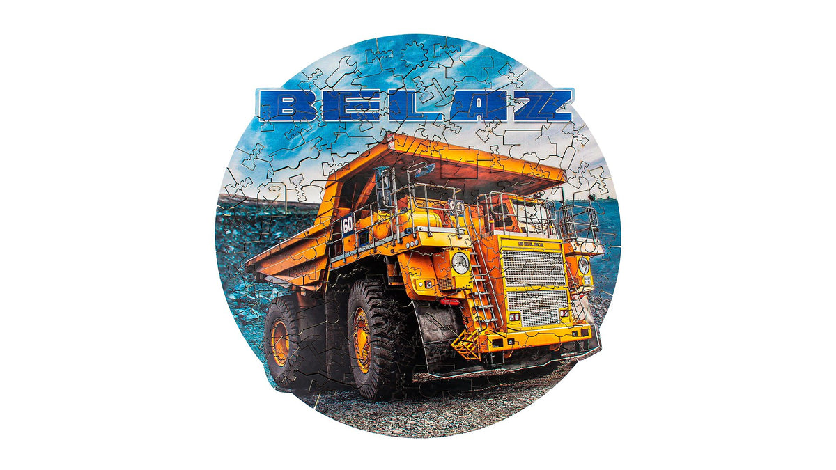Eco Wood Art (EWA) Houten Legpuzzel Belaz 7513,1508, 27,6x27,6x5cm