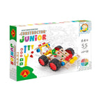 Constructieset Constructor Junior Raceauto van hout- 55 onderdelen