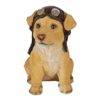Beeld Hond 14x10x16 cm Bruin Polyresin