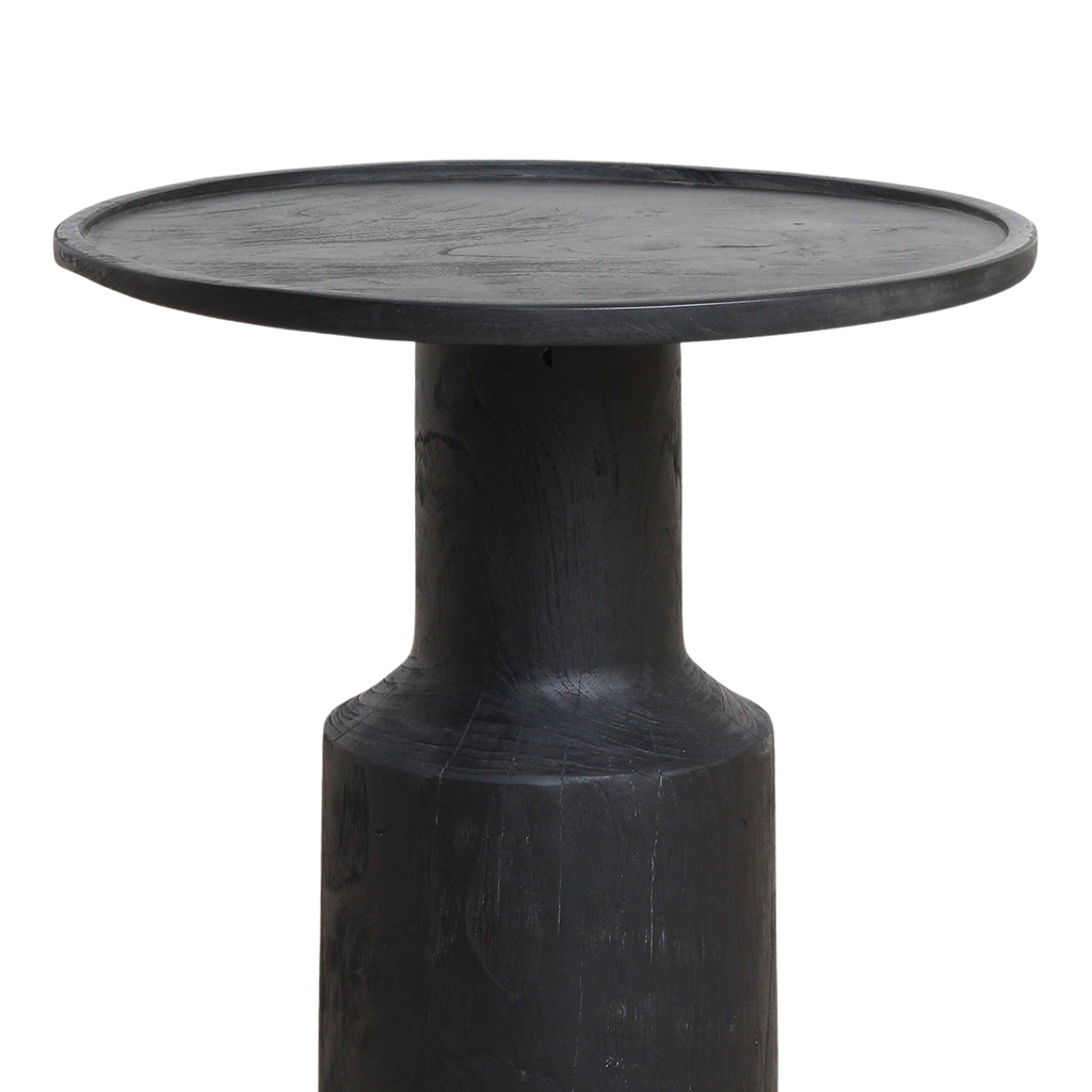 Nero teakhouten bijzettafel Midnight