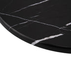 Marmer dienblad rond Ø30cm zwart