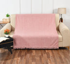 Zacht chenille deken – huishoudtextiel – polyester wafelweefsel – 130x180cm