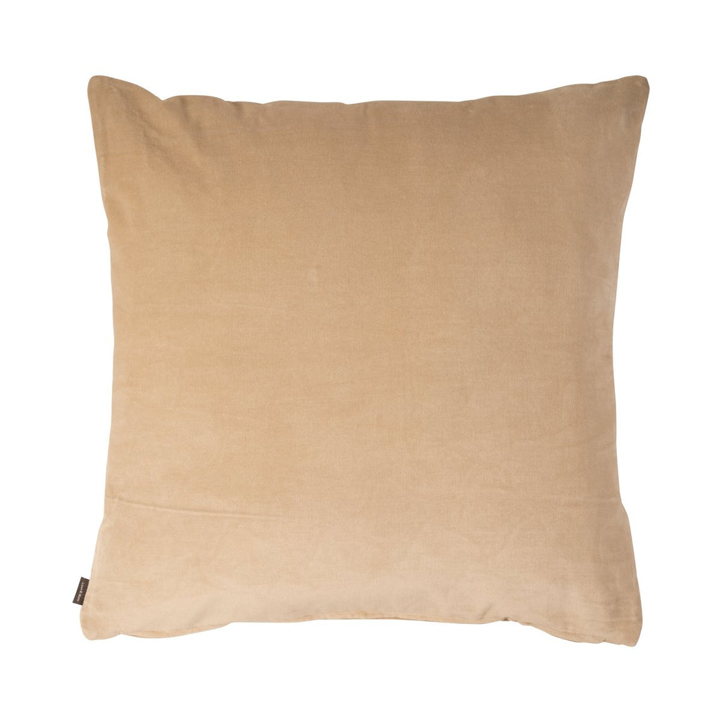 Dayna Velvet kussen beige 60x60cm