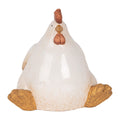 Decoratie Beeld Kip 18x14x17 cm Beige Keramiek