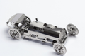 Bouwpakket Tiny Sports Car van metaal- Mechanisch