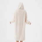 Textino Merry - Hoodie 70x110 cm - Volwassenen - Kerstmis - Bone White - Wit