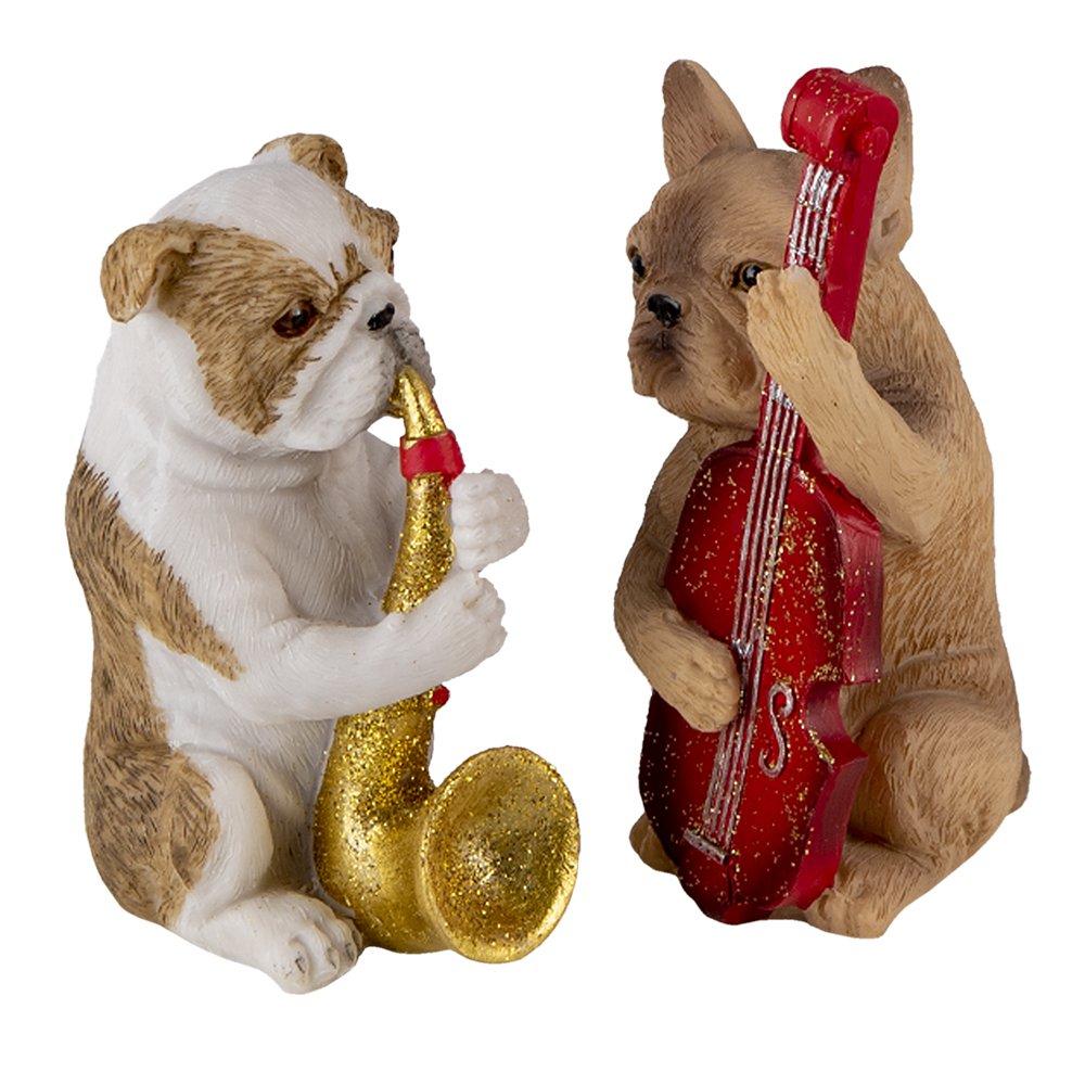 Decoratie honden (3) 4x6x10 cm