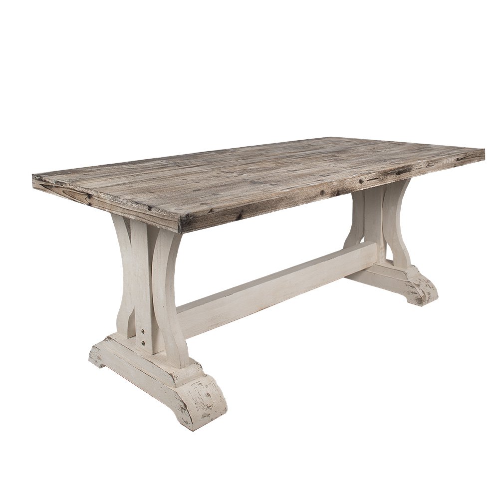 Eettafel Bruin, Hout 190x100x81 cm