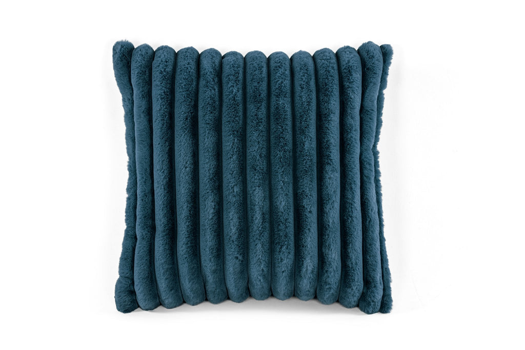 Cushion (filled) Bubble rabbit fur - 45x45cm
