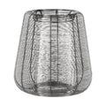 Windlicht Hagony Zilver 28x29 cm