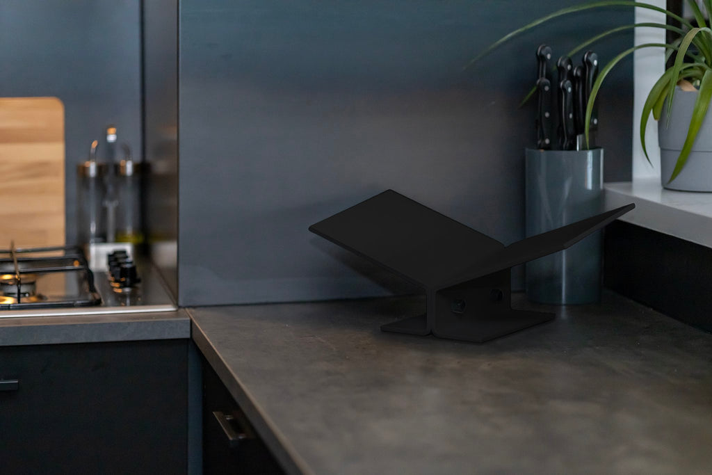 Y-Bookstand - schuin laag - poedercoat