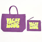 Buideltas - Vacay Mode Jute - Milieuvriendelijke reisboodschappentas (31 x 1 x 23 cm)