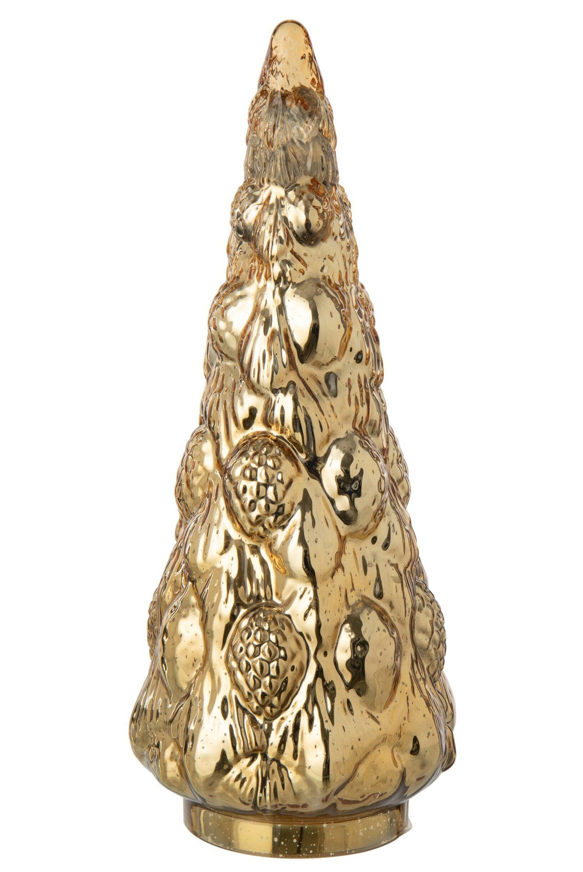 J-Line decoratieboom - glas - goud
