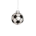 Ornament football zilver